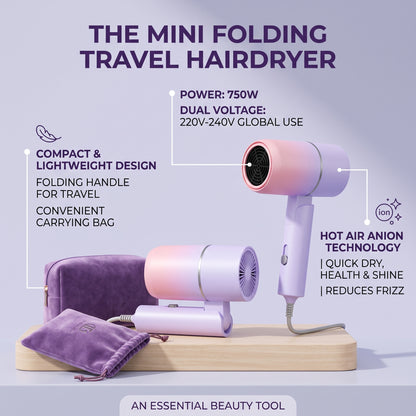 Compact Anion Hair Dryer